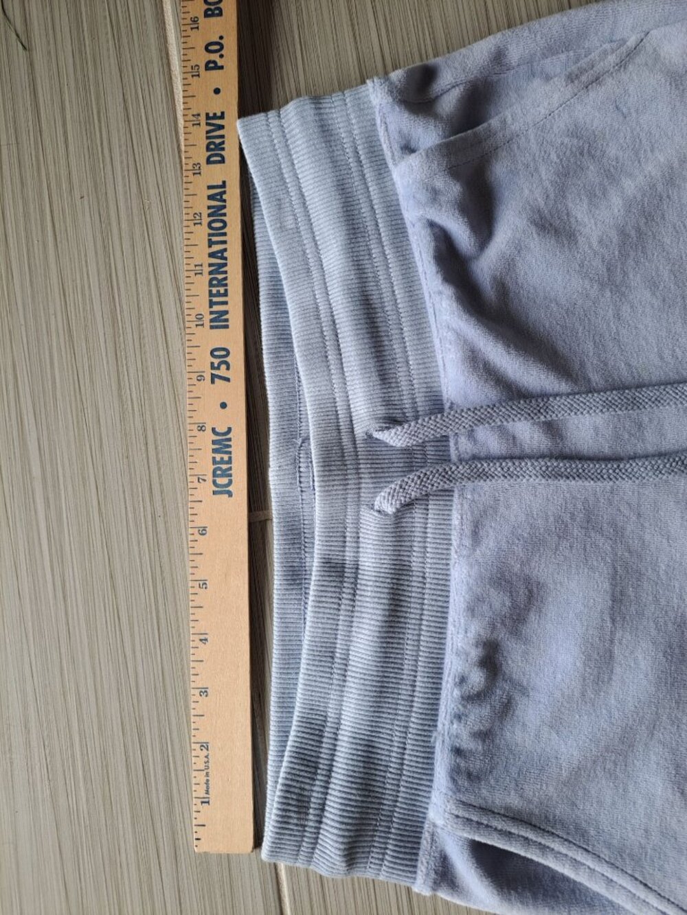 Aerie Pale Purple Velour High-Waisted Drawstring Extreme Flare Pants Medium - Picture 8 of 11